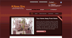 Desktop Screenshot of nhomestay.com